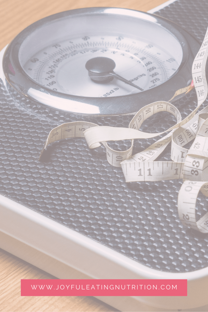 scales with tape measure
