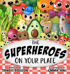 Cover of the children's book, The Superheroes on Your Plate