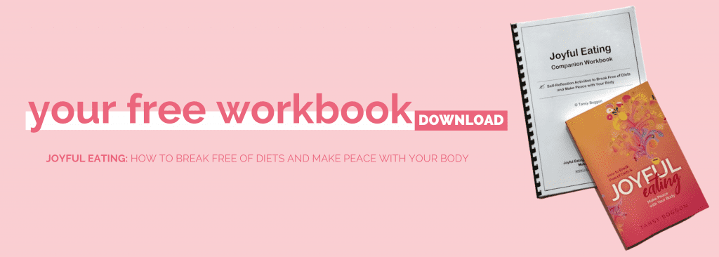 Free Workbook Download Joyful Eating