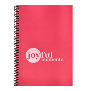 Joyful Moments Notebook Dark Pink