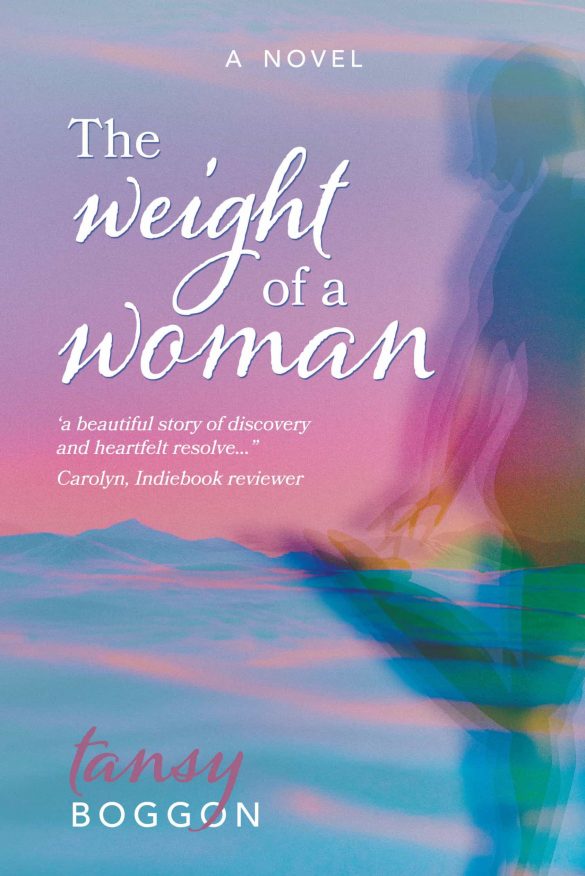 Cover of the novel, The Weight of a Woman